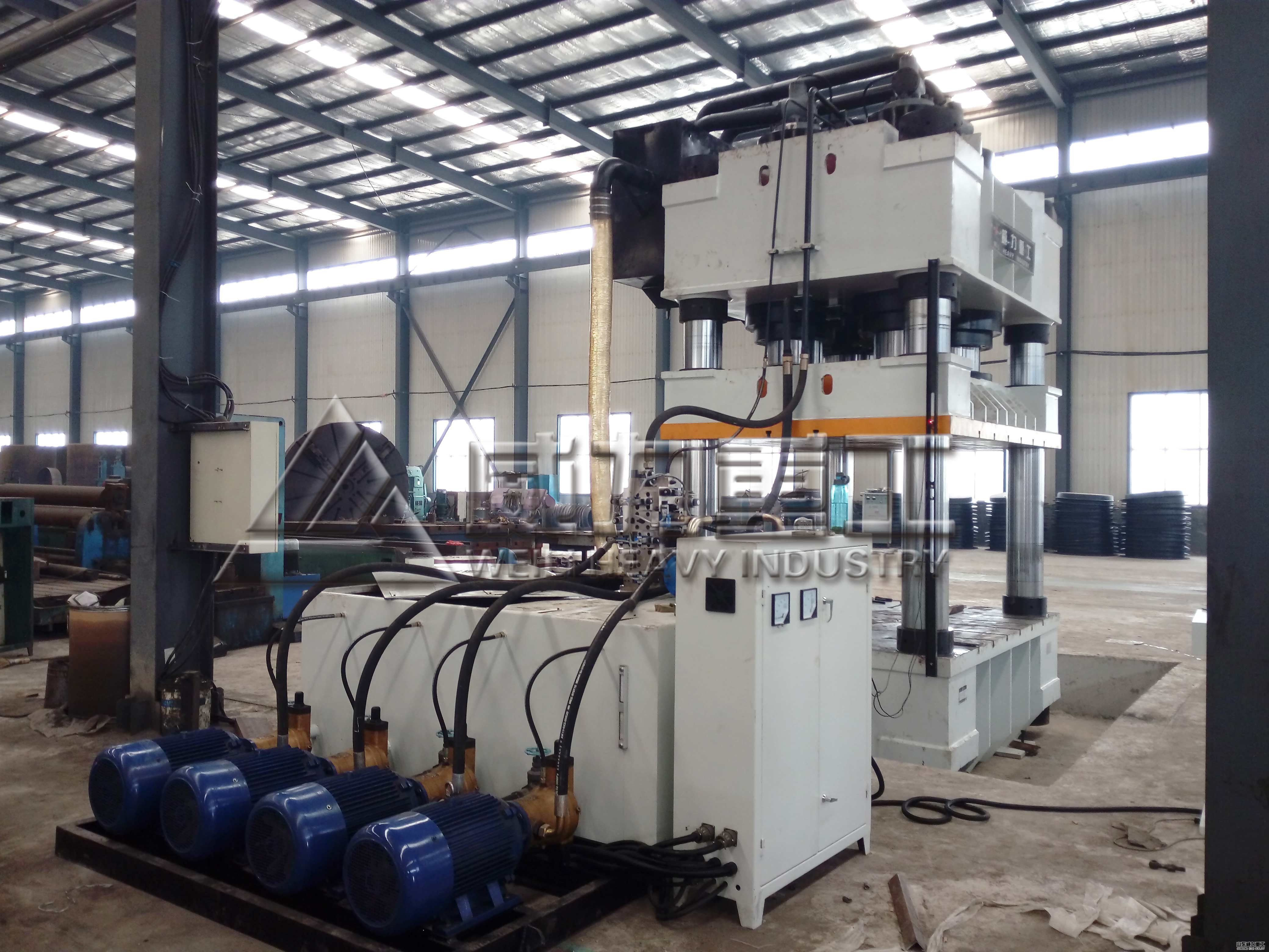 1000噸快速拉伸液壓機