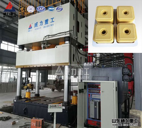 全自動1000噸液壓機（一模兩塊鹽磚）