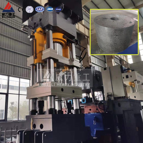 1800噸鐵粉壓塊液壓機（四梁四柱液壓機）