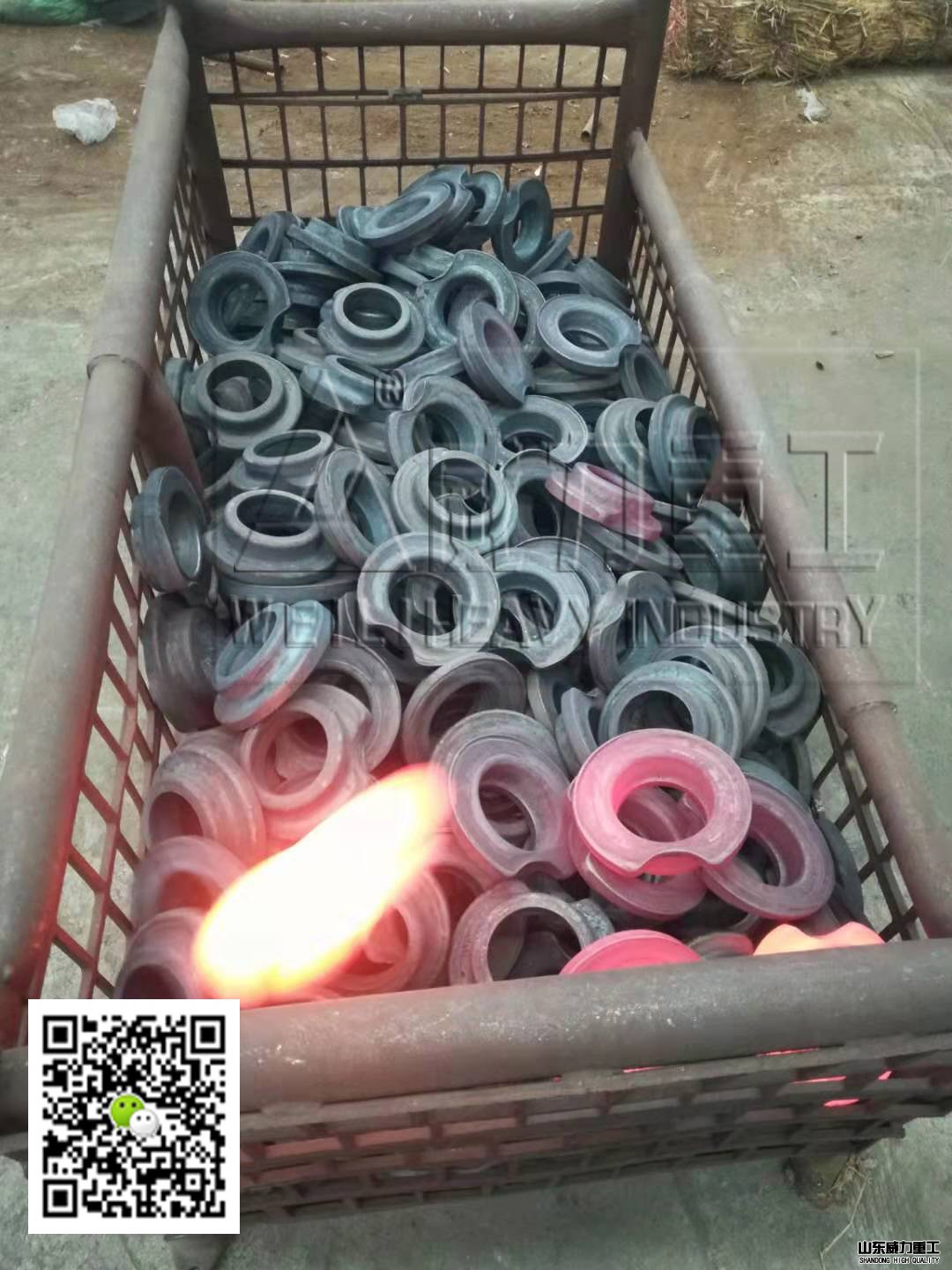 500噸框架式液壓機熱鍛產品