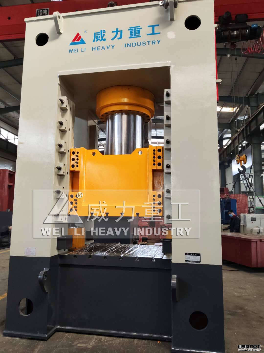 框架式液壓機實拍圖片