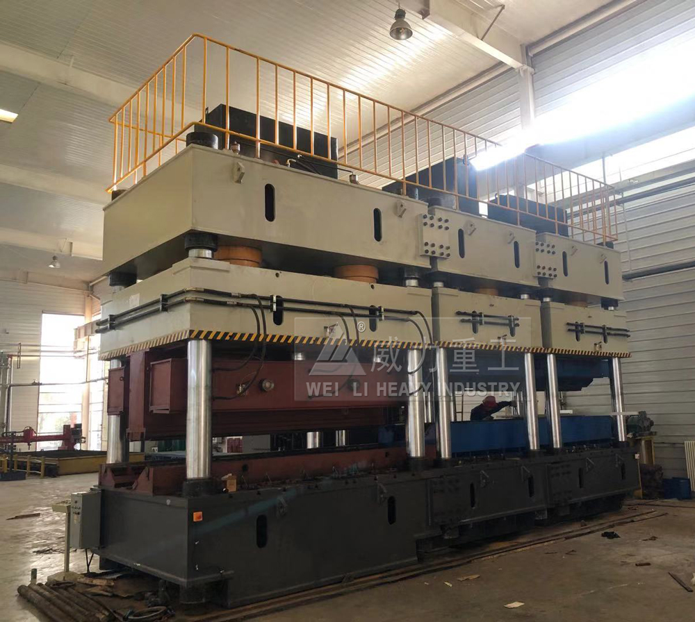 大噸位液壓機(jī)多缸多柱