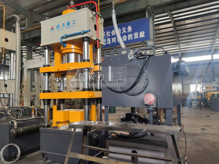 氧化鋁陶瓷粉末成型四柱液壓機